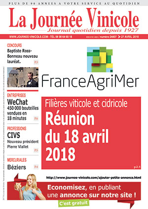 Tlcharger le journal quotidien La Journe Vinicole numro 24407 du 06/06/2019