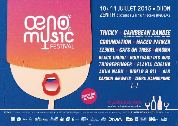 Dijon<br><b>2me dition de lOeno Music Festival</b>