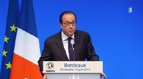 Vinexpo 2015<br><b>La confrence de presse de Franois Hollande</b>