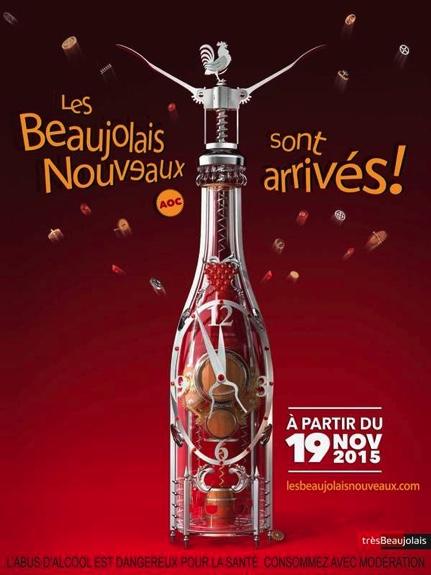 Campagne Beaujolais Nouveaux 2015<br><b>Une campagne dans lair du temps !</b>