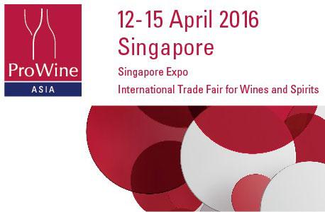 ProWein - 12 - 15 avril 2016 Singapore<br><b>Le salon leader mondial des vins et spiritueux s'exporte à Singapour</b>