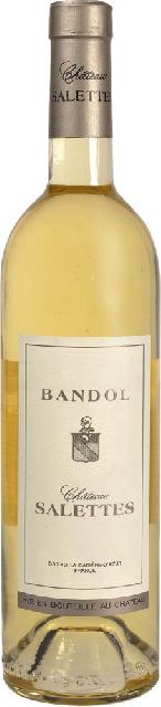 Chteau Salettes blanc 2015 - AOC Bandol<br><b>Toute lgance d'un grand Bandol</b>