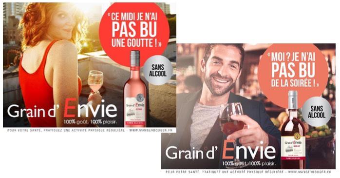 SVF lance Grain dEnvie<br><b>le vin sans alcool, la tendance qui se confirme</b>