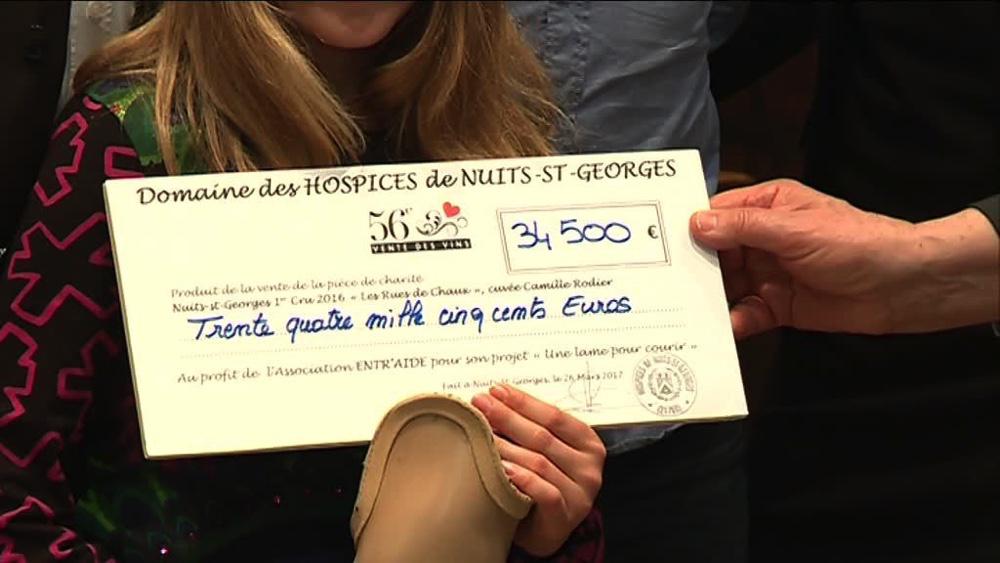 Nuits-Saint-Georges<br><b>34.500 euros à la vente des vins</b>