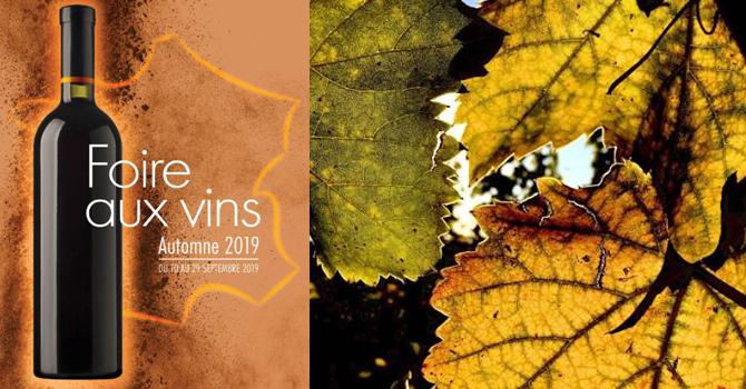 INTERMARCHE<br><b>Présente sa foire aux vins d'automne 2019</b>